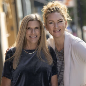 Portrait of Julie Lewis and Jenny Koenig