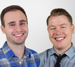 Portrait of Josh Malacki and Matt Fazio
