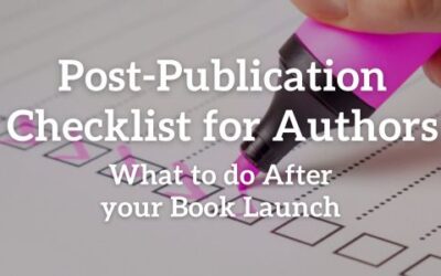Post-Publication Checklist for Authors: What to do After your Book Launch