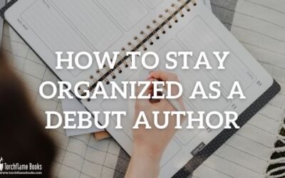 How to Stay Organized as a Debut Author