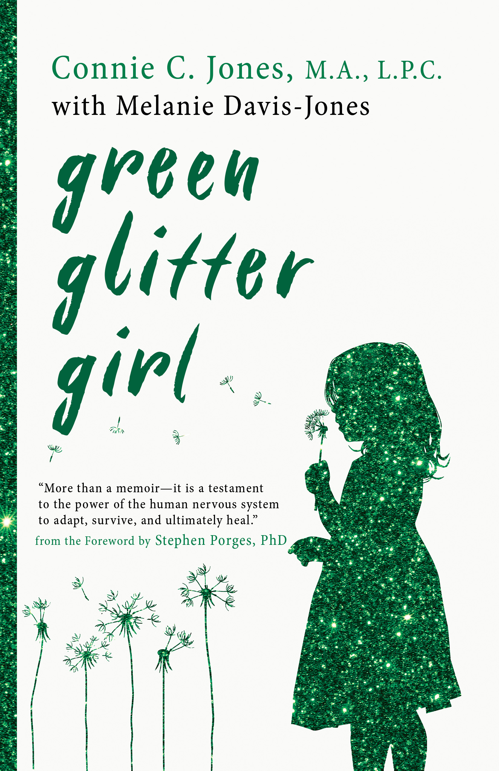 Green Glitter Girl front cover