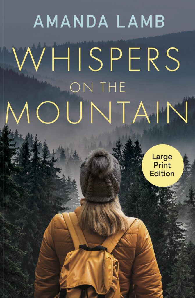 Whispers on the Mountain Large Print front cover