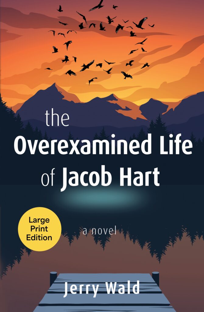 The Overexamined Life of Jacob Hart large print front cover